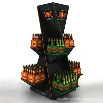 Professional Acrylic Point of Purchase Display Stands for Wines, Bottle Display Rack